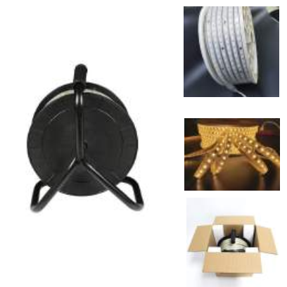 Ruban LED 220V 15m sur dévidoir - 5000K - 1000Lm/m - 150W