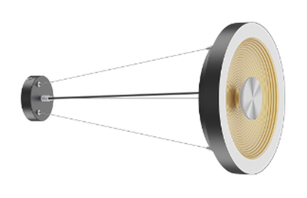 Kit de suspension noir pour AL284