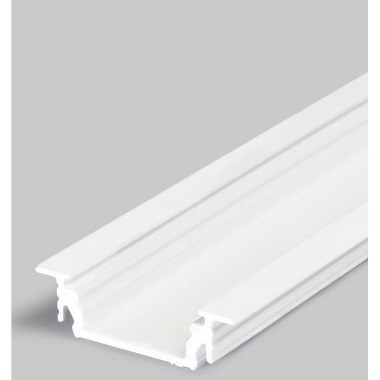 Profilé LED GROOVE10 /2m alu laqué blanc (BC/UX)