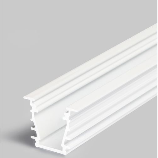 Profilé LED DEEP10 /1m alu laqué blanc (BC/UX)