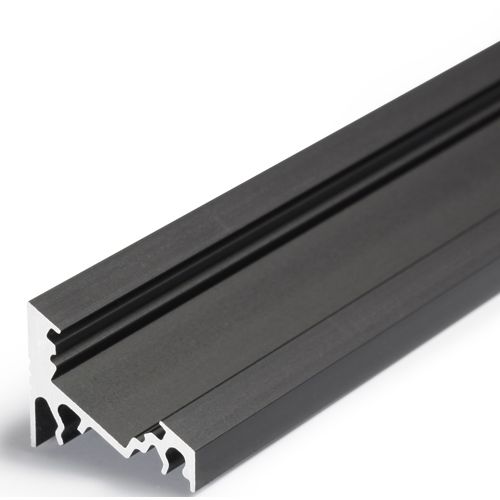 Profilé LED CORNER10 /1m alu anodisé noir (BC/UX)