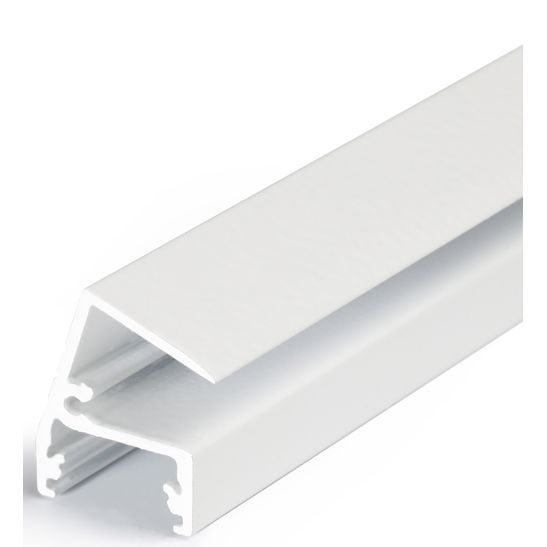 Profilé LED EDGE10 /1m alu laqué blanc (ABC/-)
