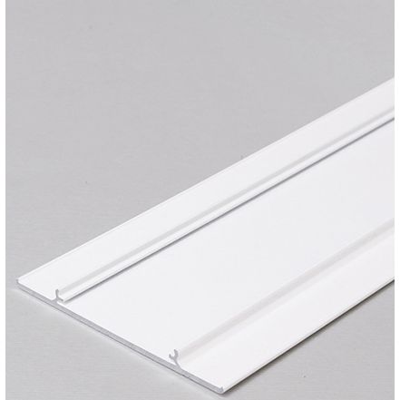 Cache WALLE12 /1m alu laqué blanc