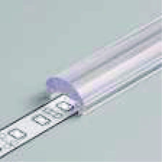 Diffuseur F /2mx17,6mm transparent