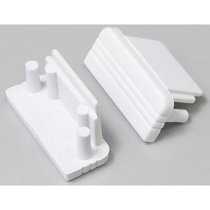 Terminaison SURFACE10 blanc (set de 2)