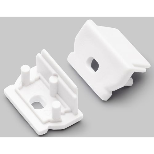 Terminaison UNI12 blanc + passage de câble (set de 2)