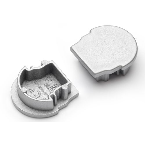 Terminaison UNI12 D argent (set x2)