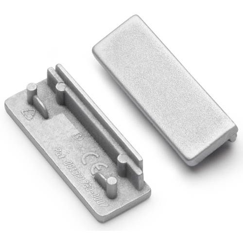 Terminaison WIDE24 argent (set de 2)