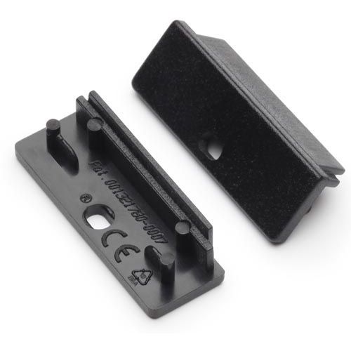 Terminaison WIDE24 noir + passage de câble (set de 2)