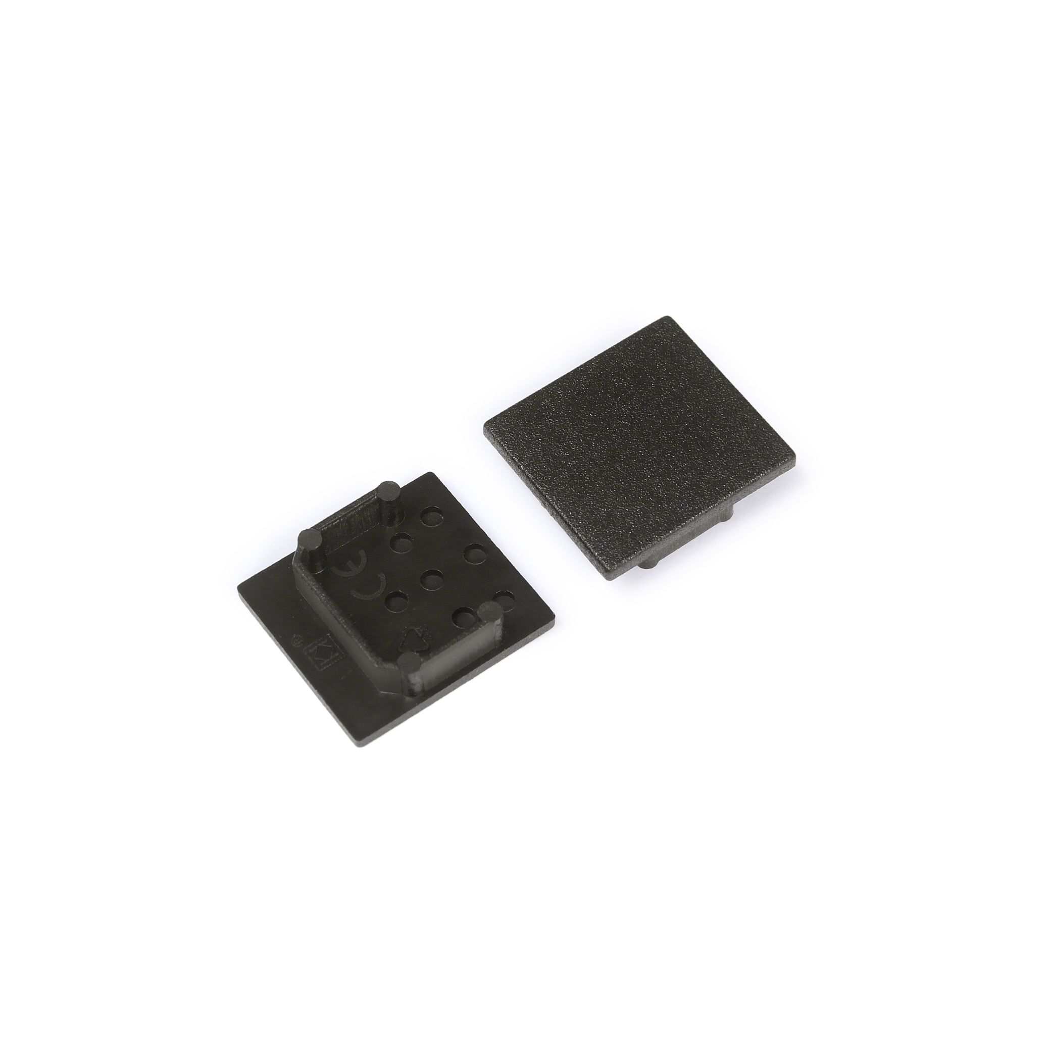 Terminaison LINEA20 noir (set de 2)