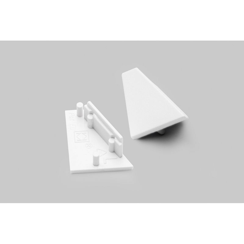 Terminaison CORNER14 blanc (set x2)