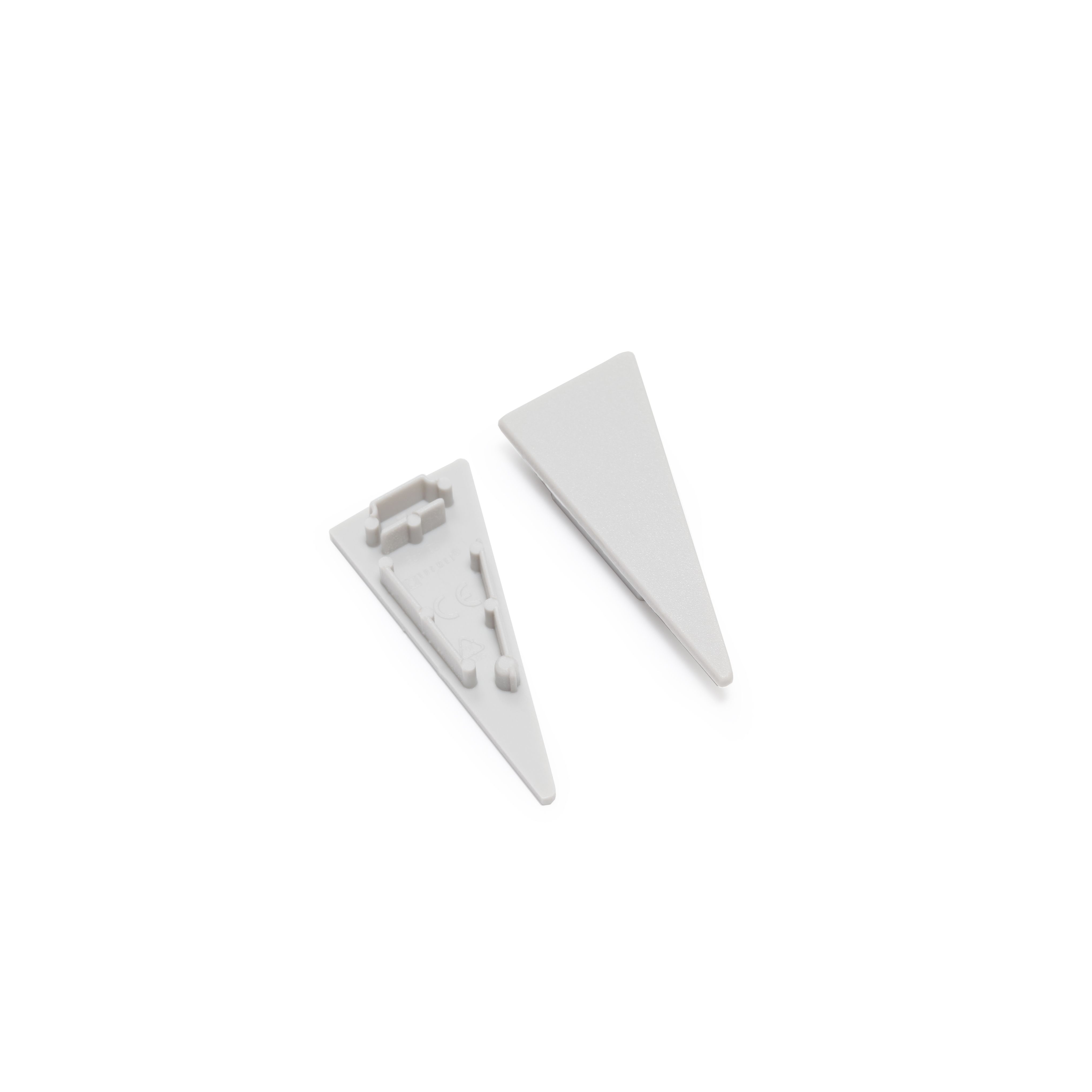 Terminaison WALLE12 sans passage de cable gris (set de 2)