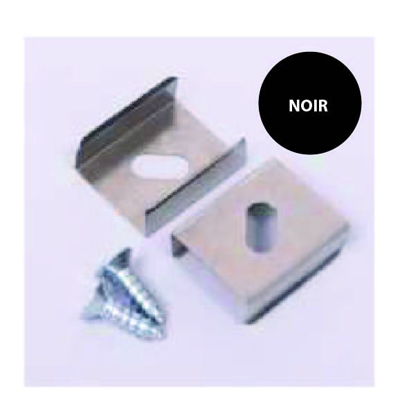 Support de fixation Z flexible perçage oblong inox (set de 1)