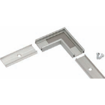 Connecteur L pour SURFACE10 laqué blanc (set de 1)