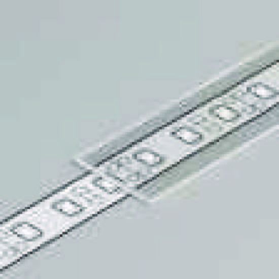 Diffuseur plat J /1mx12,4mm transparent