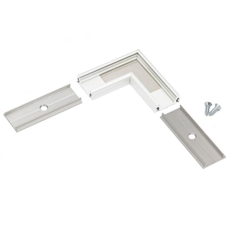 Raccord SURFACE14 90° laqué blanc (set de 2)