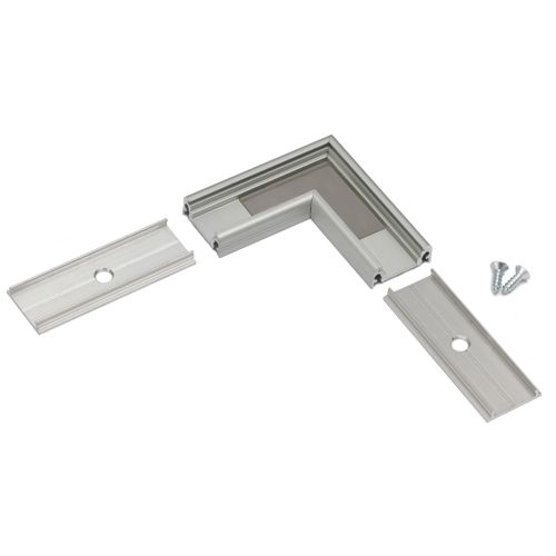 Raccord SURFACE14 90° aluminium anodisé (set de 2)