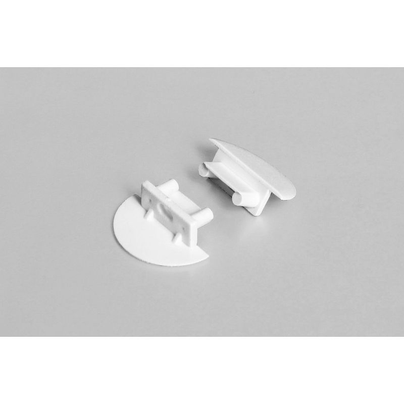 Terminaison BEGTIN12 blanc passage de câble (set de 2)
