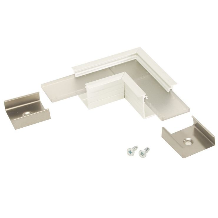 Connecteur LINEA-IN20 angle 90° laqué blanc (set de 2)