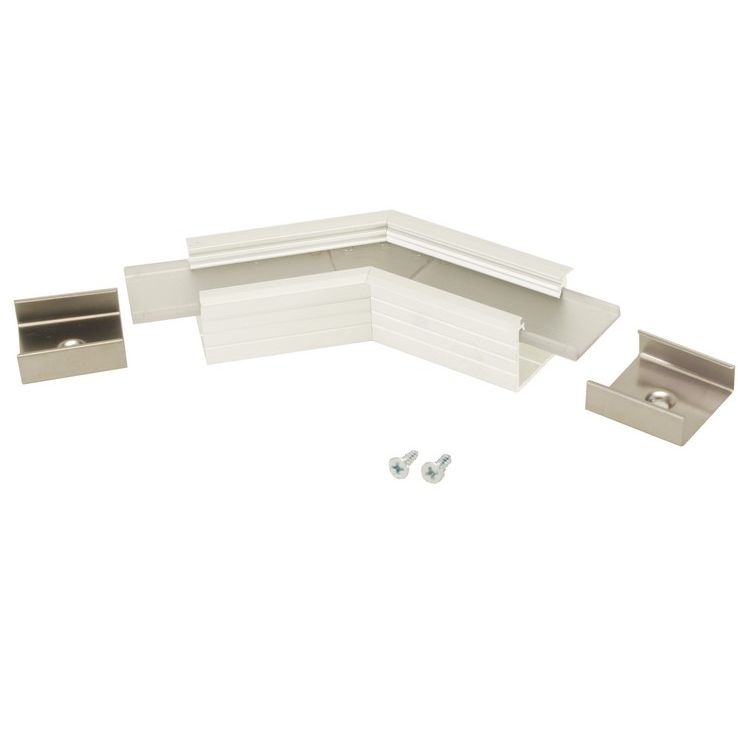 Connecteur LINEA-IN20 135° laqué blanc (set de 2)