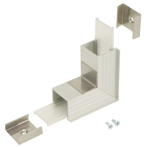 Connecteur LINEA-IN20 270° alu anodisé