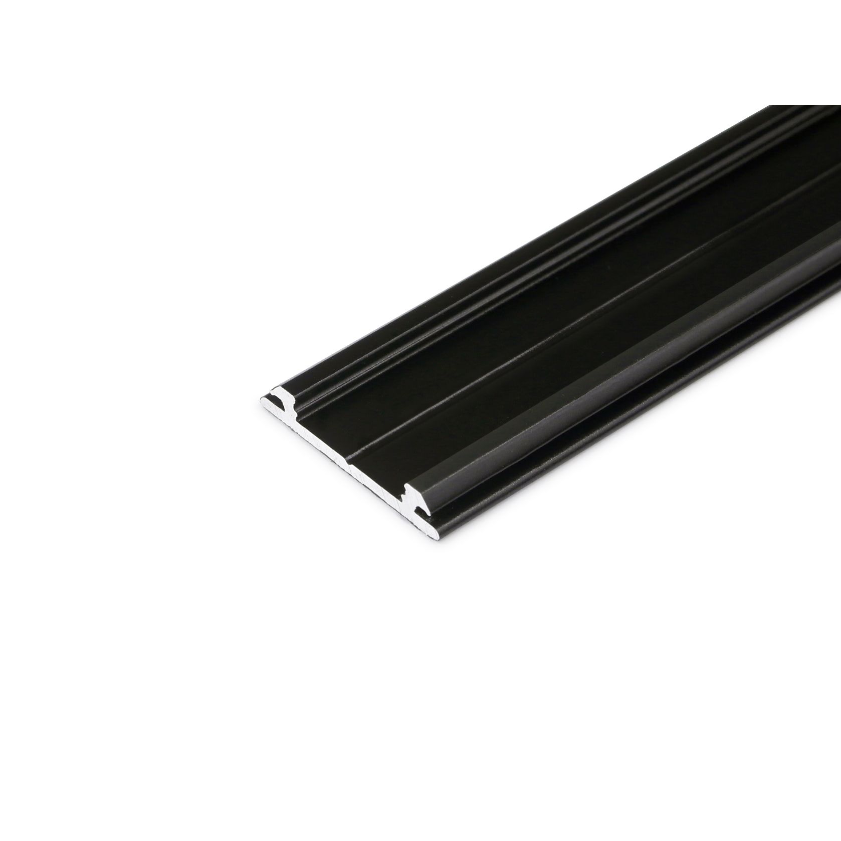Profilé LED ARC12 /1m alu laqué noir (CD/U5)
