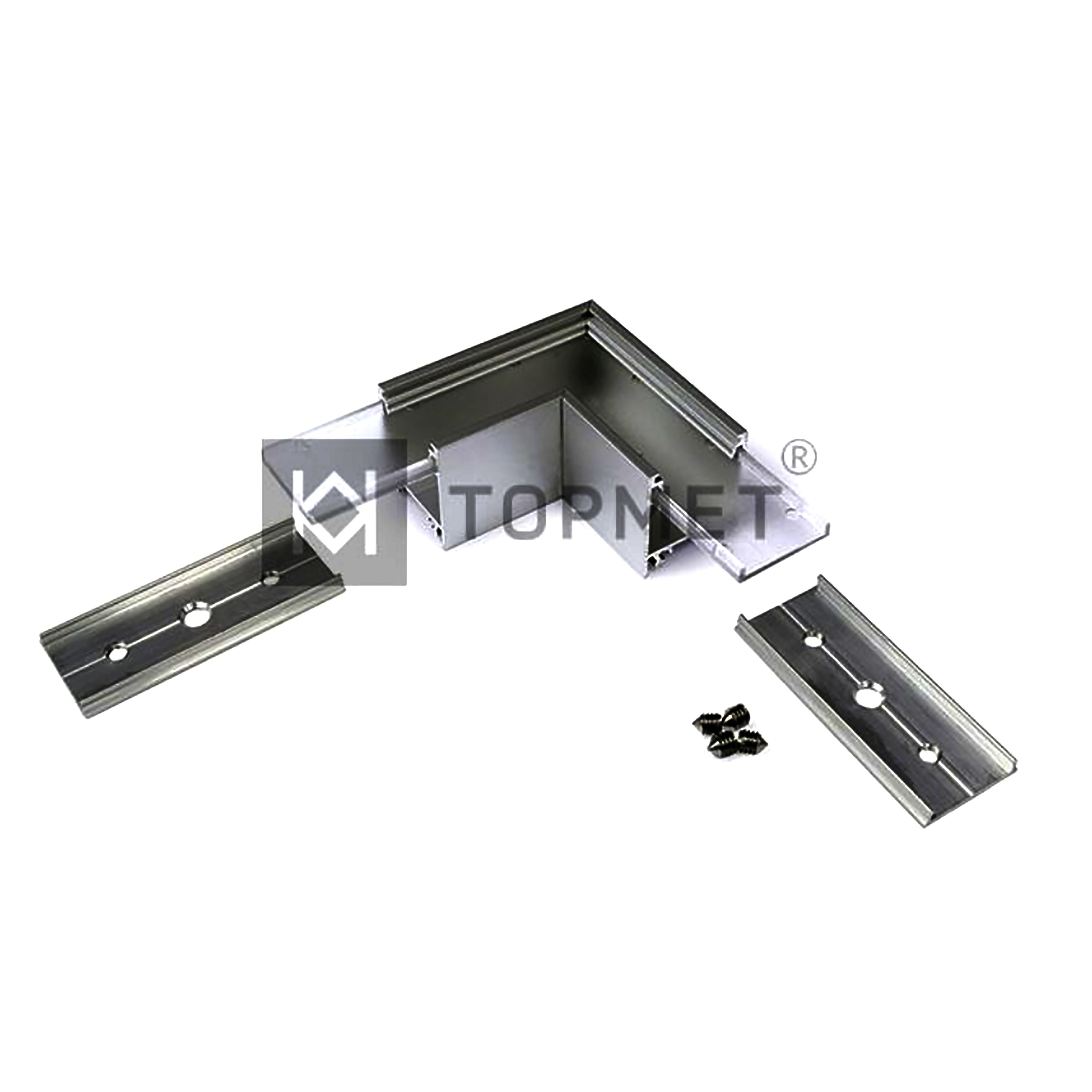 Raccord LINEA20 90°noir