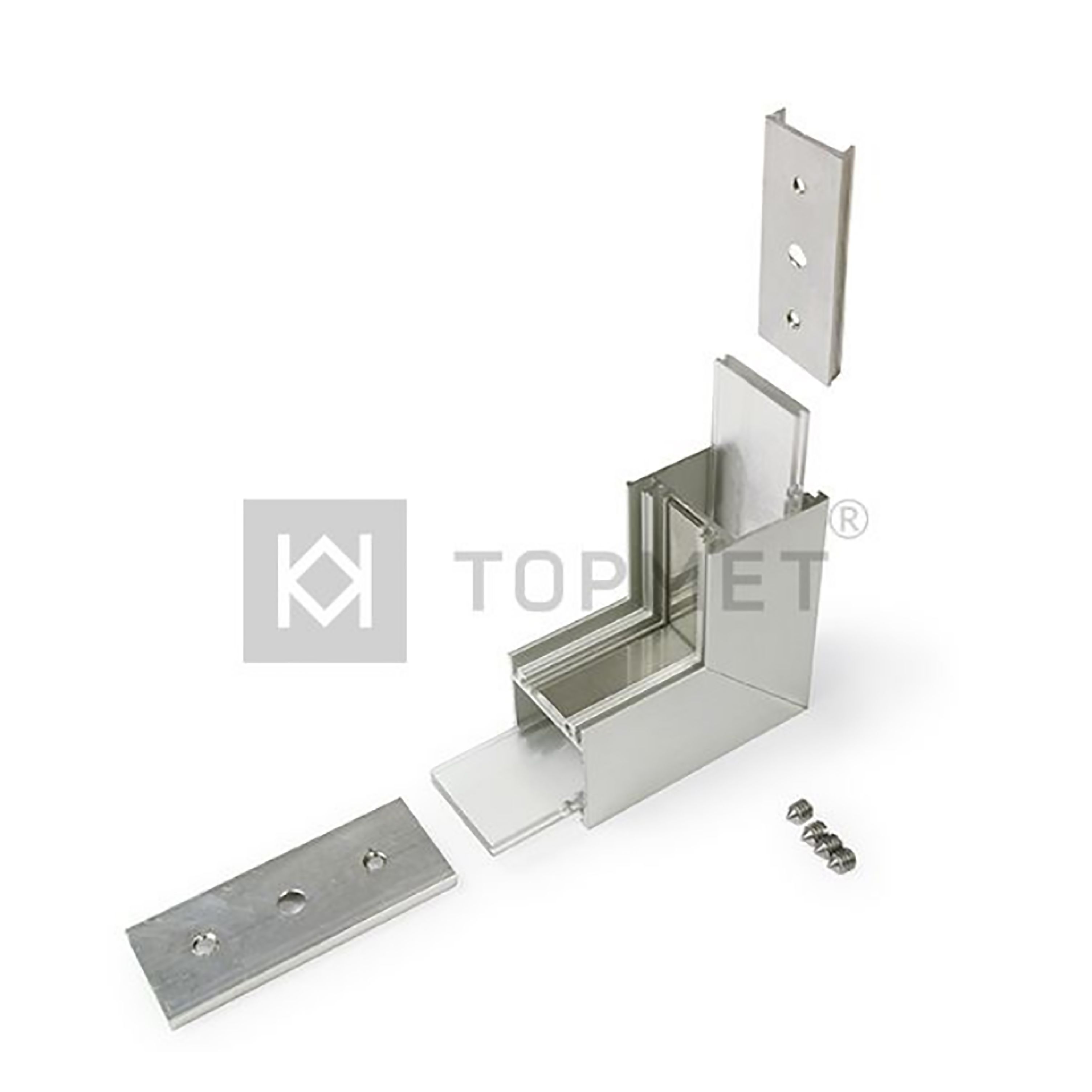 Raccord LINEA20 coude 90° blanc