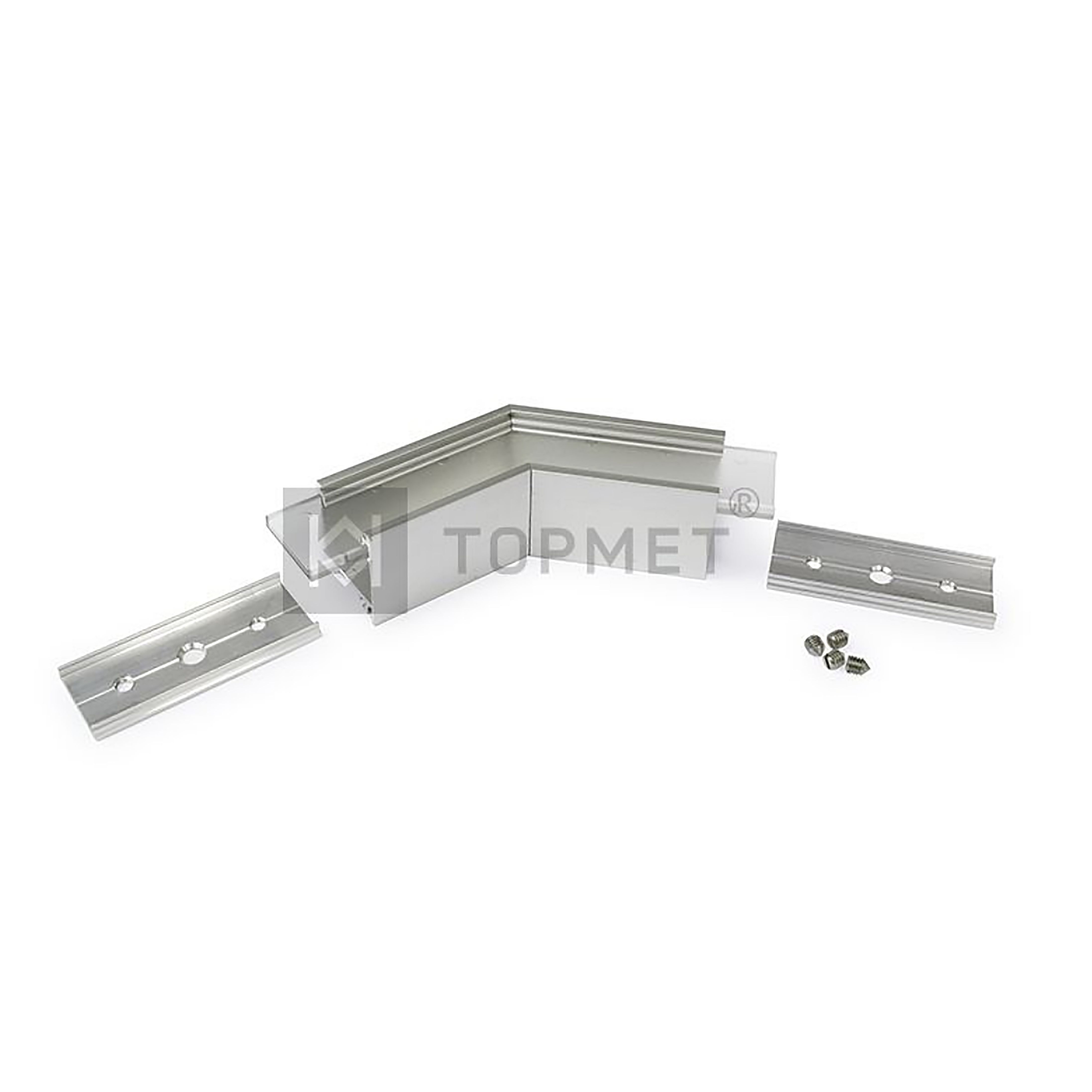 Raccord LINEA20 135° blanc