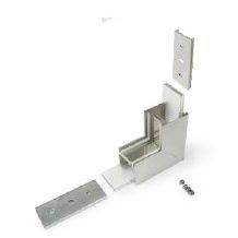 Raccord LINEA20 270° alu anodisé (set de 2)