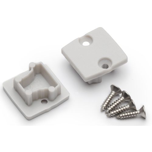 Terminaison FLOOR12 gris (set de 2)