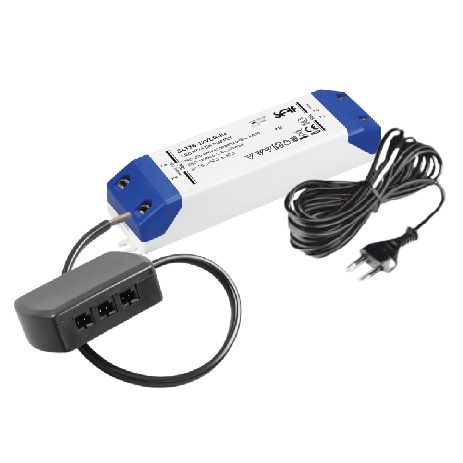 Kit alimentation 30W 24V + câble 220V 3m + 1 câble 40cm RER2F (LED010)