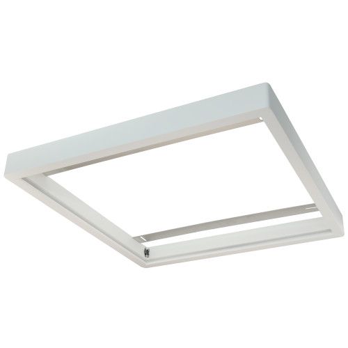 Cadre en bois 600x600 pour panel - Laqué blanc