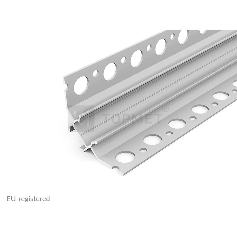 Profilé LED UNI-TILE12 /2M50 alu anodisé (90° C PLUS)