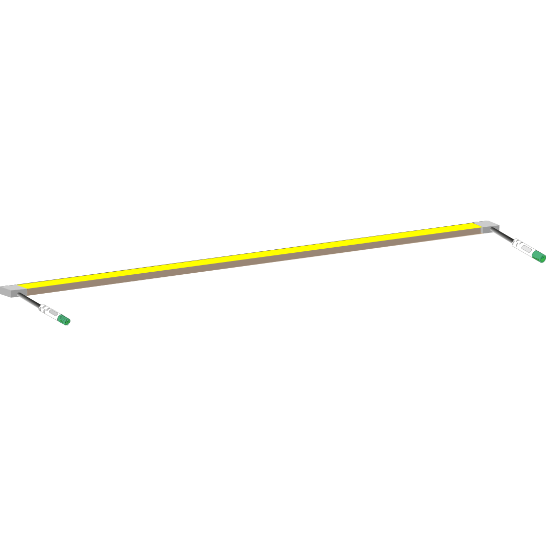 Réglette LED RAYON 1m20 - 3000K - 9W/m - IRC90 x1