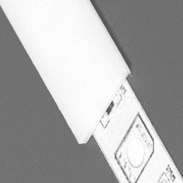 Diffuseur plat B /2mx15,4mm opale