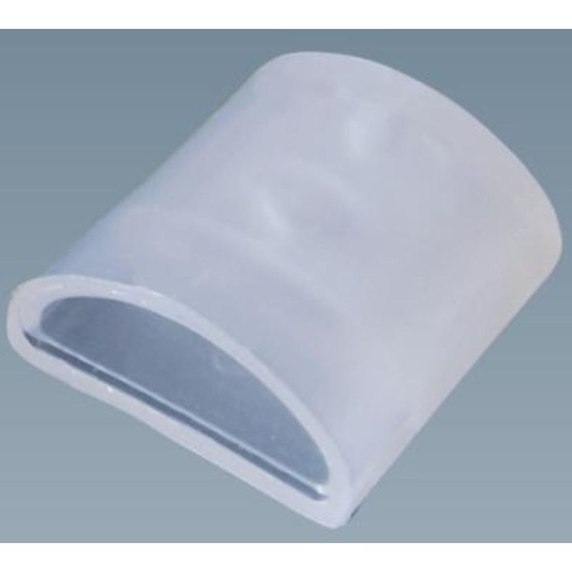 Terminaison silicone pour strip LED silicone 8-10mm