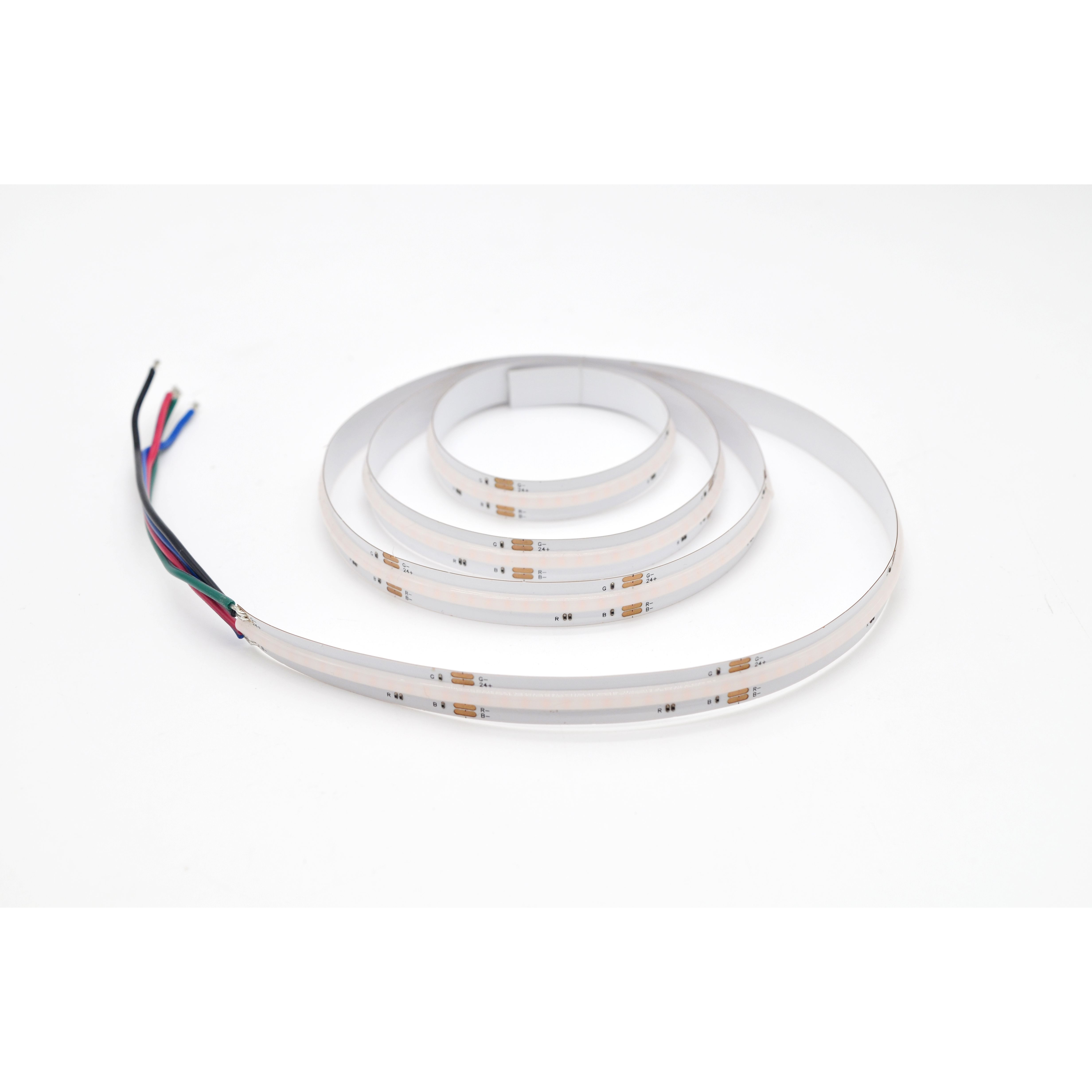 Strip LED IP20 COB RGB 15W/m 840Leds/m 24V 10mm - 25M
