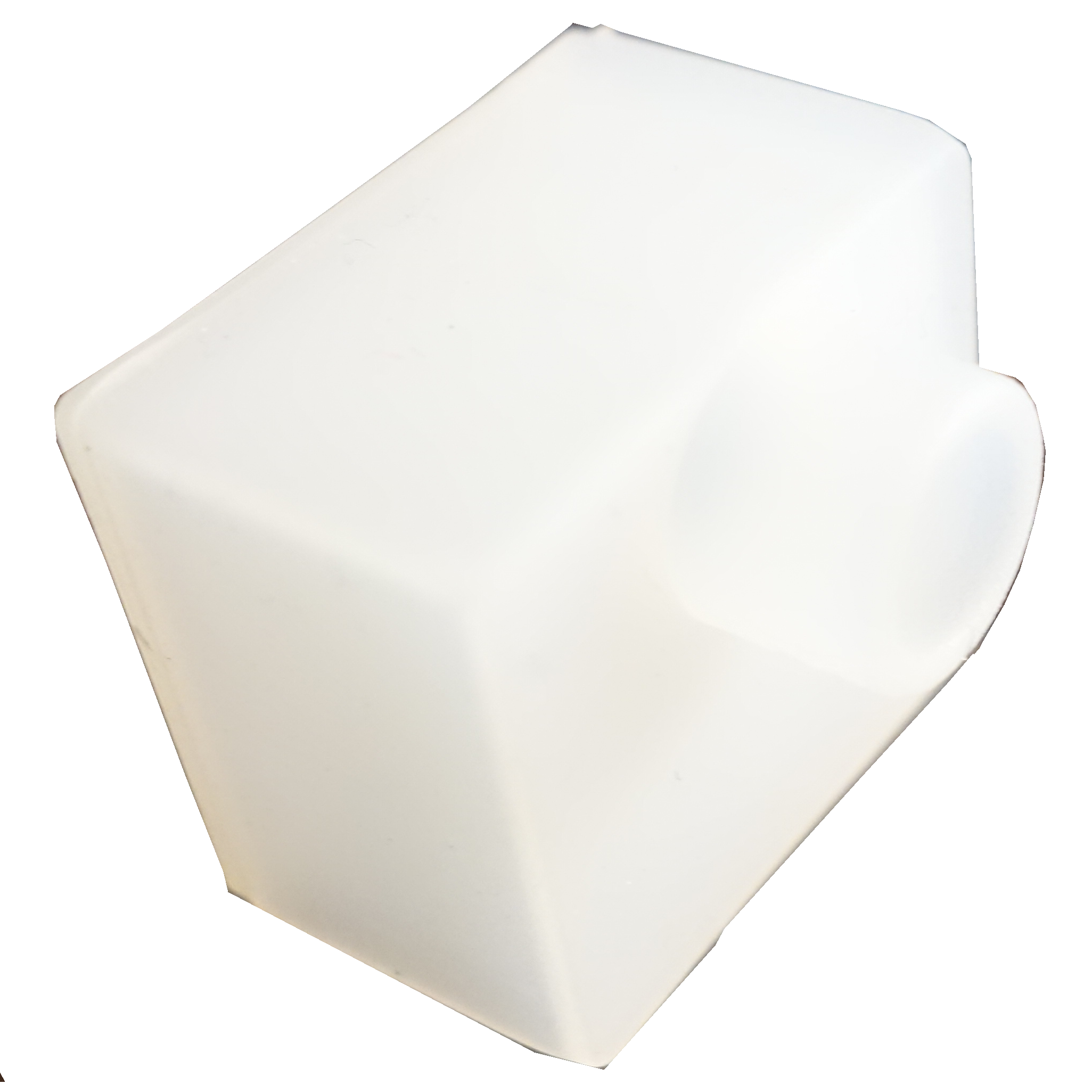 Terminaison silicone pour neonflex avec sortie rond : 12x20mm