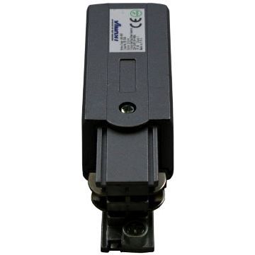 Connecteur rail 3 phases Noir XTS12