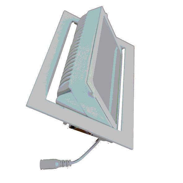 Downlight rectangulaire 225x130 inclinable 40W 3900L 5000K