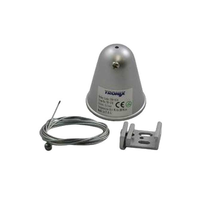 Kit de suspension pour rail 3 phases Gris