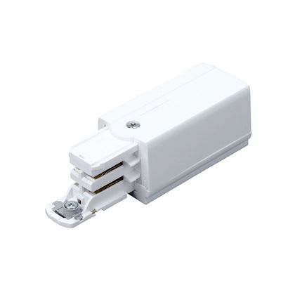 Eclairage sur Rail Connecteur alimentation Bout de rail Blanc XTS12 (2)