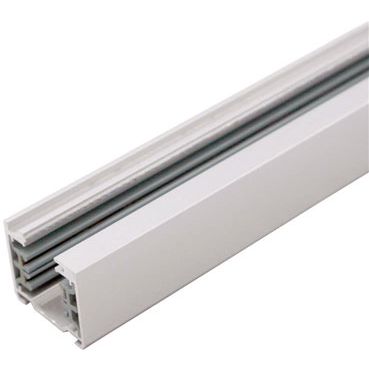 Rail 3 phases 1m - finition blanc