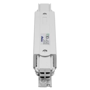 Connecteur - I - Aliment central - rail 3 phases Blanc XTS14