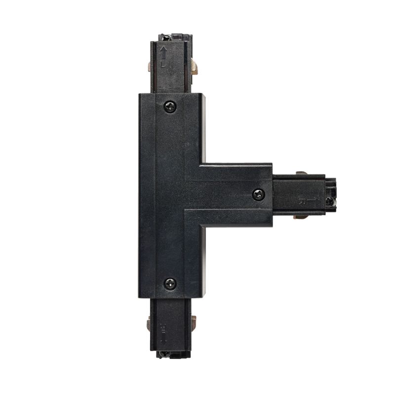Connecteur - T - rail 3 phases intérieur Noir XTS36