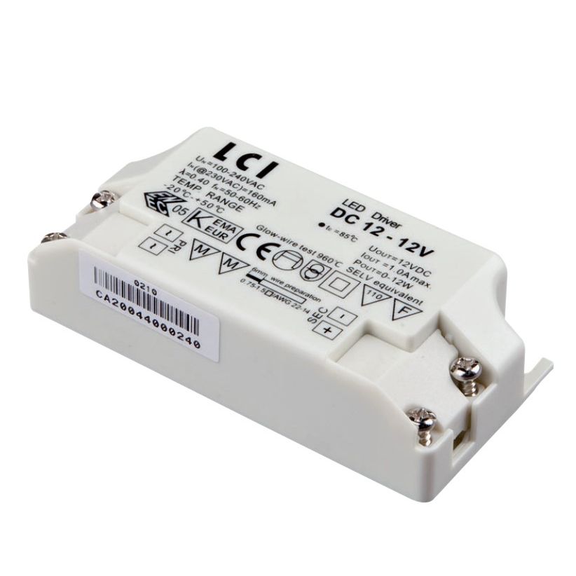 Driver Strip LED LCI IP20 24V/ 12W