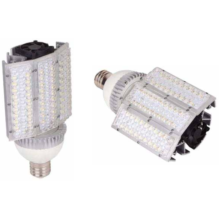 Ampoule retrofit LED street light 140° 100W 10500L 6000K E40