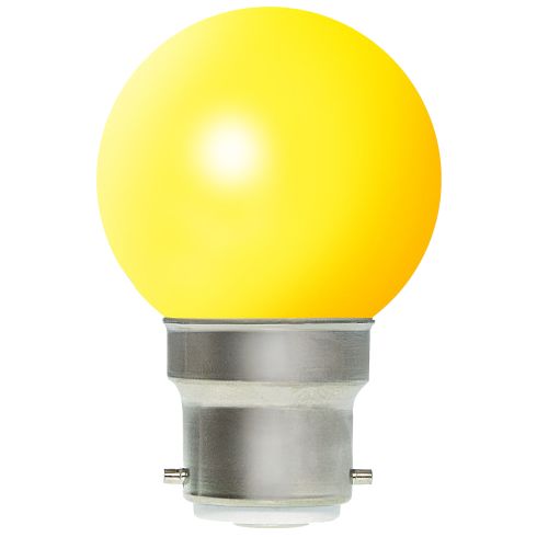 Ampoule guirlande LED SMD Ronde B22 1W Jaune