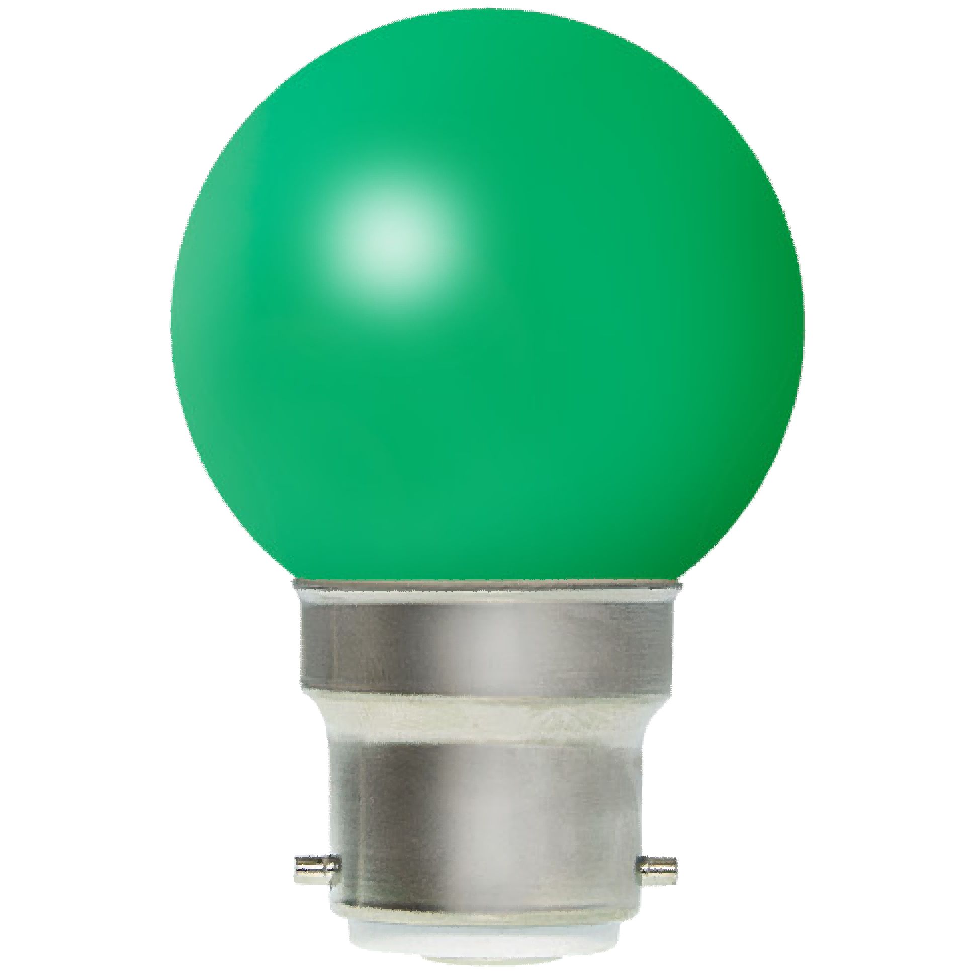 Ampoule guirlande LED SMD Ronde B22 1W Verte